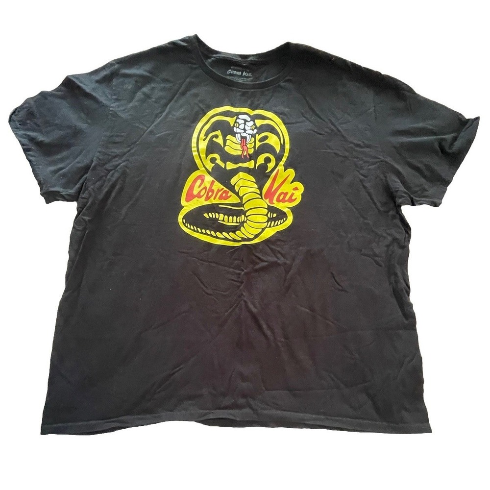 VTG Cobra Kai Dojo Snake Karate Kid T-Shirt 3XL